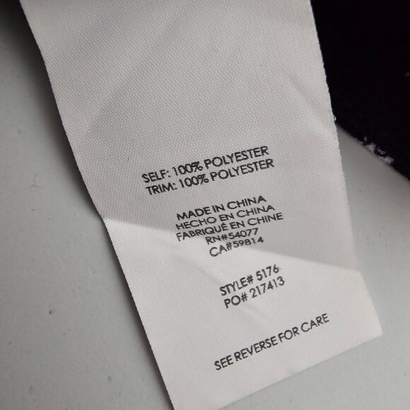 Cabi 8 Blue Trouser Pants Paisley High Rise Wide Leg  5176 Office Career Boho - Picture 8 of 10